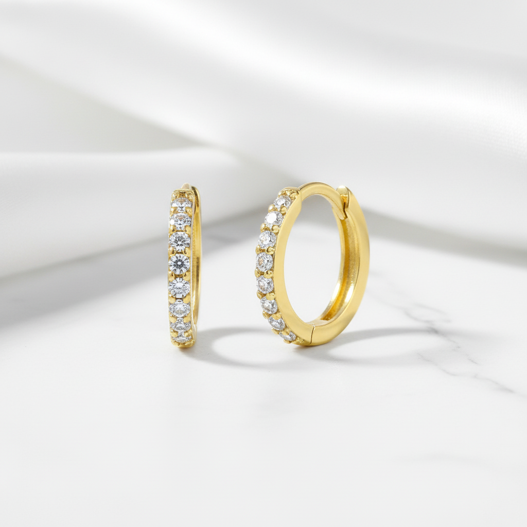 Boucles d'oreilles Ambre