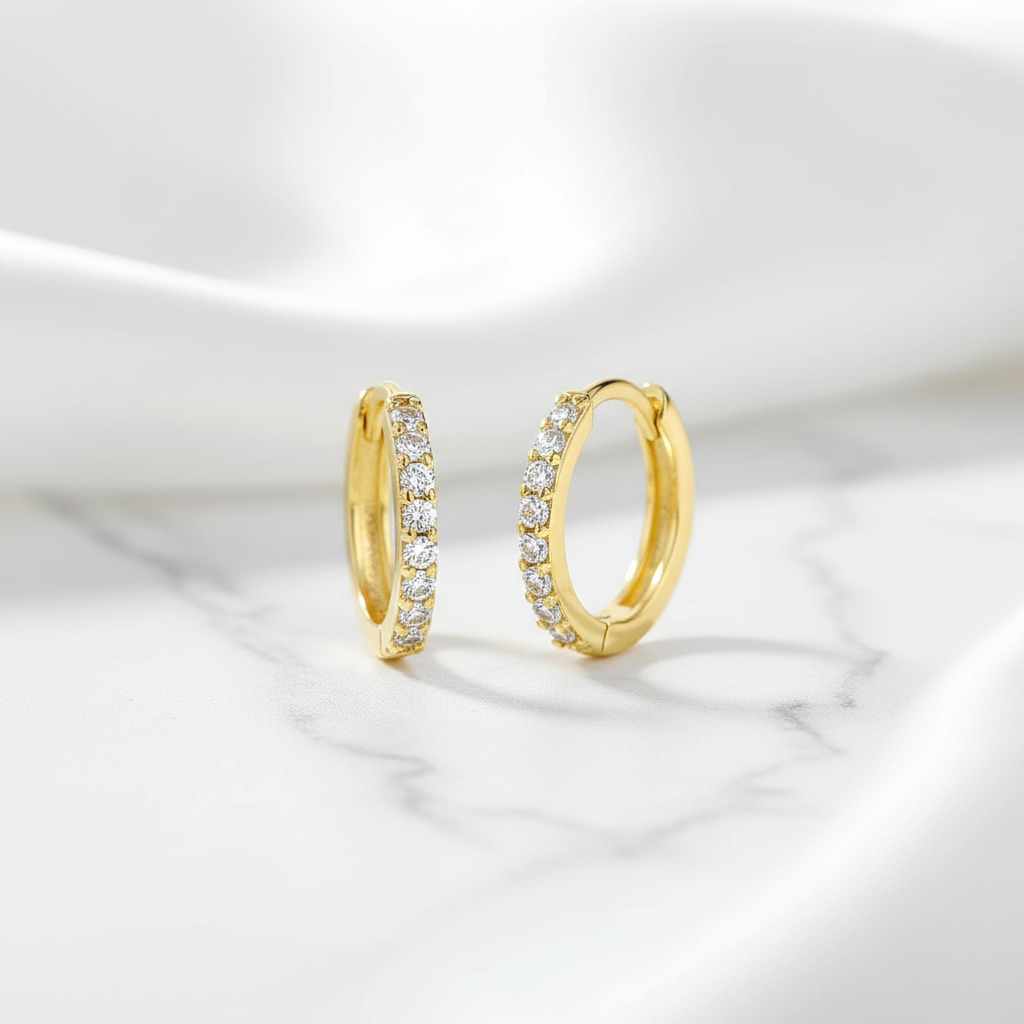 Boucles d'oreilles Ambre