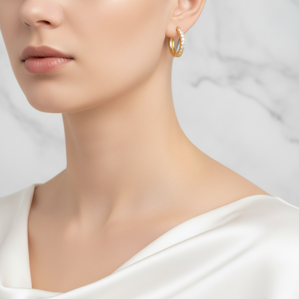 Boucles d'oreilles Ambre